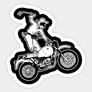 Buckin’ GS {DARK shirts} Sticker